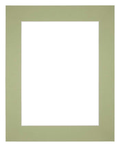 Passe-Partout Photo Frame Size 24x30 cm - Photo Size 13x18 cm - Mint green