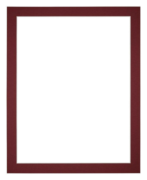 Passe-Partout Photo Frame Size 55x65 cm - Photo Size 50x60 cm - Wine Red