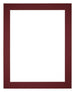 Passe-Partout Photo Frame Size 28x35 cm - Photo Size 20x25 cm - Wine Red