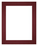 Passe-Partout Photo Frame Size 50x75 cm - Photo Size 40x60 cm - Wine Red