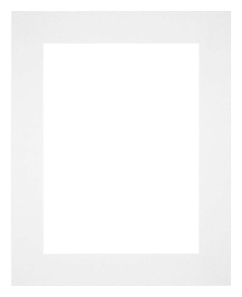 Passe-Partout Photo Frame Size 24x30 cm - Photo Size 13x18 cm - White