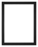 Passe-Partout Photo Frame Size 25x30 cm - Photo Size 18x24 cm - Black