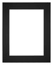 Passe-Partout Photo Frame Size 56x71 cm - Photo Size 45x60 cm - Black