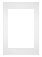 Passe-Partout Photo Frame Size 40x60 cm - Photo Size 30x45 cm - White