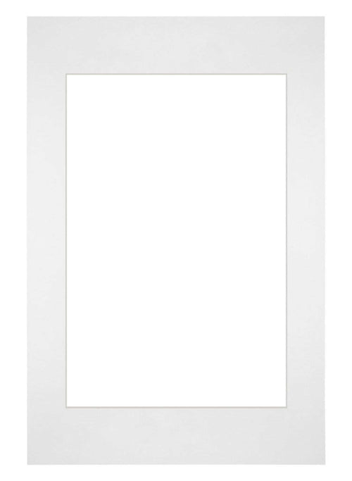 Passe-Partout Photo Frame Size 40x60 cm - Photo Size 30x45 cm - White