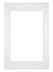 Passe-Partout Photo Frame Size 40x60 cm - Photo Size 30x45 cm - White