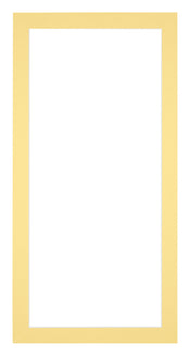 Passe-Partout Photo Frame Size 40x80 cm - Photo Size 35x75 cm - Yellow