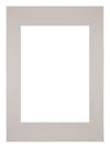Passe-Partout Photo Frame Size 42x59,4 cm A2 - Photo Size 29,7x42 cm - Gray Granite