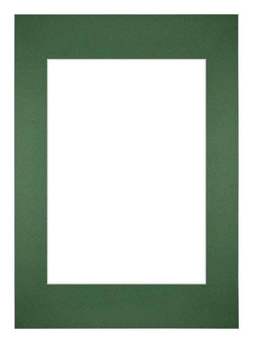 Passe-Partout Photo Frame Size 42x59,4 cm A2 - Photo Size 29,7x42 cm - Green Forest