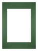 Passe-Partout Photo Frame Size 42x59,4 cm A2 - Photo Size 29,7x42 cm - Green Forest