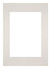 Passe-Partout Photo Frame Size 42x59,4 cm A2 - Photo Size 29,7x42 cm - Light Gray