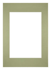 Passe-Partout Photo Frame Size 42x59,4 cm A2 - Photo Size 29,7x42 cm - Mint green