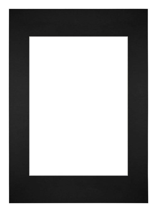 Passe-Partout Photo Frame Size 42x59,4 cm A2 - Photo Size 29,7x42 cm - Black