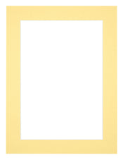 Passe-Partout Photo Frame Size 45x60 cm - Photo Size 40x50 cm - Yellow