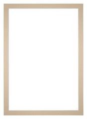 Passe-Partout Photo Frame Size 50x70 cm - Photo Size 45x65 cm - Beige