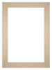 Passe-Partout Photo Frame Size 36x49 cm - Photo Size 20x30 cm - Beige