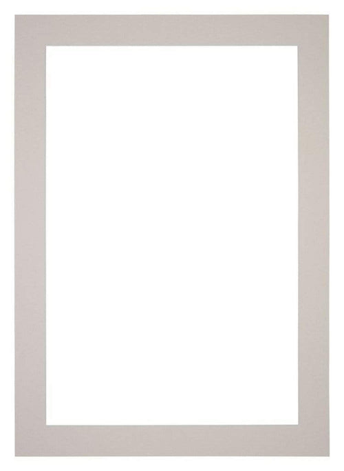 Passe-Partout Photo Frame Size 59x84 cm - Photo Size 50x75 cm - Gray Granite