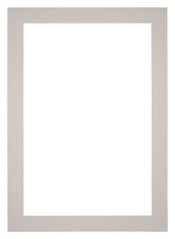 Passe-Partout Photo Frame Size 70x100 cm - Photo Size 60x90 cm - Gray Granite