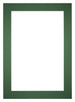 Passe-Partout Photo Frame Size 25x35 cm - Photo Size 15x20 cm - Green Forest