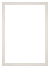 Passe-Partout Photo Frame Size 50x70 cm - Photo Size 45x65 cm - Light Gray