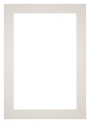 Passe-Partout Photo Frame Size 20x28 cm - Photo Size 9x13 cm - Light Gray