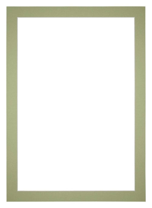 Passe-Partout Photo Frame Size 21x30 cm - Photo Size 13x18 cm - Mint green