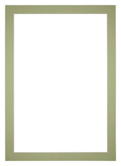 Passe-Partout Photo Frame Size 25x35 cm - Photo Size 18x24 cm - Mint green