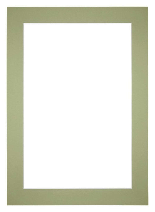 Passe-Partout Photo Frame Size 20x28 cm - Photo Size 9x13 cm - Mint green