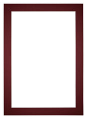 Passe-Partout Photo Frame Size 33x48 cm - Photo Size 20x30 cm - Wine Red