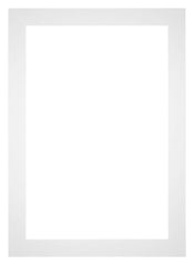 Passe-Partout Photo Frame Size 20x28 cm - Photo Size 10x15 cm - White