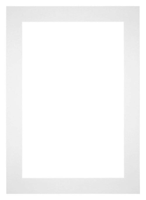 Passe-Partout Photo Frame Size 25x35 cm - Photo Size 15x20 cm - White