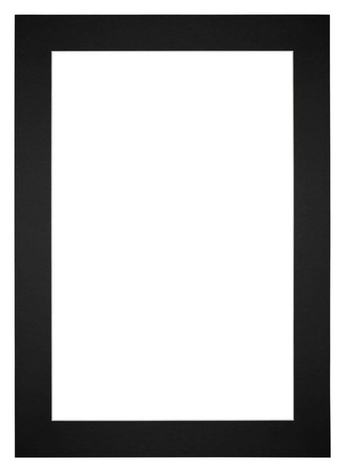 Passe-Partout Photo Frame Size 20x28 cm - Photo Size 9x13 cm - Black