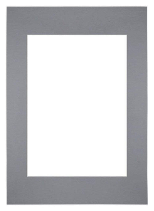 Passe-Partout Photo Frame Size 59,4x84 cm A1 - Photo Size 42x59,4 cm  - Gray