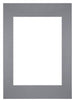 Passe-Partout Photo Frame Size 59,4x84 cm A1 - Photo Size 42x59,4 cm  - Gray