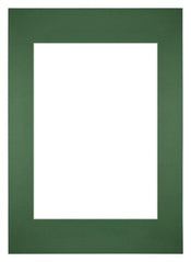 Passe-Partout Photo Frame Size 59,4x84 cm A1 - Photo Size 42x59,4 cm  - Green Forest