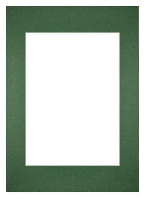 Passe-Partout Photo Frame Size 59,4x84 cm A1 - Photo Size 42x59,4 cm  - Green Forest