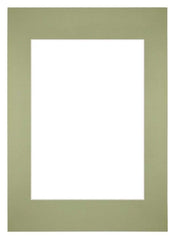 Passe-Partout Photo Frame Size 59,4x84 cm A1 - Photo Size 42x59,4 cm  - Mint green