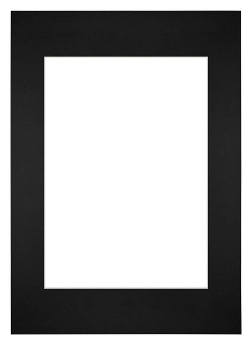 Passe-Partout Photo Frame Size 59,4x84 cm A1 - Photo Size 42x59,4 cm  - Black