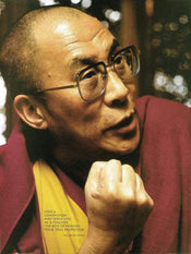 Liby Dalai Lama Art Print 48x70cm | Yourdecoration.co.uk