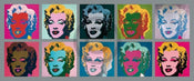 Andy Warhol Ten Marilyns 1967 Art Print 134x56cm | Yourdecoration.co.uk