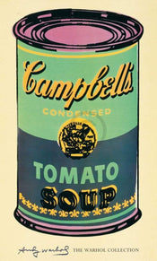 Andy Warhol Campbell's Soup Art Print 60x100cm | Yourdecoration.co.uk