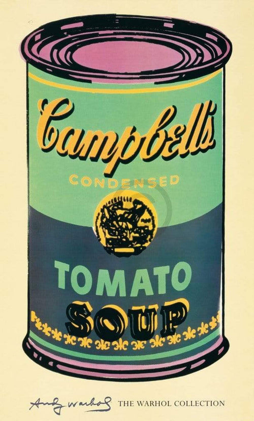 Andy Warhol Campbell's Soup Art Print 60x100cm | Yourdecoration.co.uk