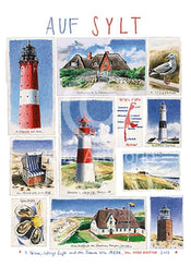 Andy Airfix Auf Sylt Art Print 50x70cm | Yourdecoration.co.uk