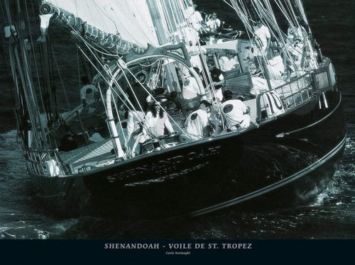 Carlo Borlenghi Shenandoah Voile de St. Tropez Art Print 80x60cm | Yourdecoration.co.uk