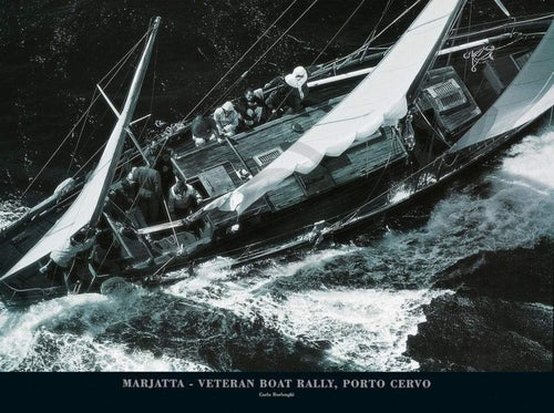 Carlo Borlenghi Marjatta Veteran Boat Rally Art Print 80x60cm | Yourdecoration.co.uk