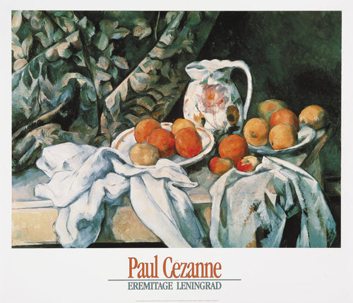 Paul CÃ©zanne Stilleben mit FrÃ¼chten Art Print 80x70cm | Yourdecoration.co.uk