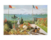 Claude Monet Terazza sul mare a Saint Adresse Art Print 50x40cm | Yourdecoration.co.uk