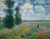 Claude Monet Les Coquelicots Art Print 90x70cm | Yourdecoration.co.uk