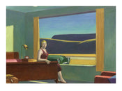 PGM Edward Hopper Western Motel 1957 Art Print 40x30cm | Yourdecoration.co.uk