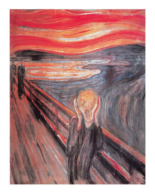 Edvard Munch The Cry Art Print 40x50cm | Yourdecoration.co.uk